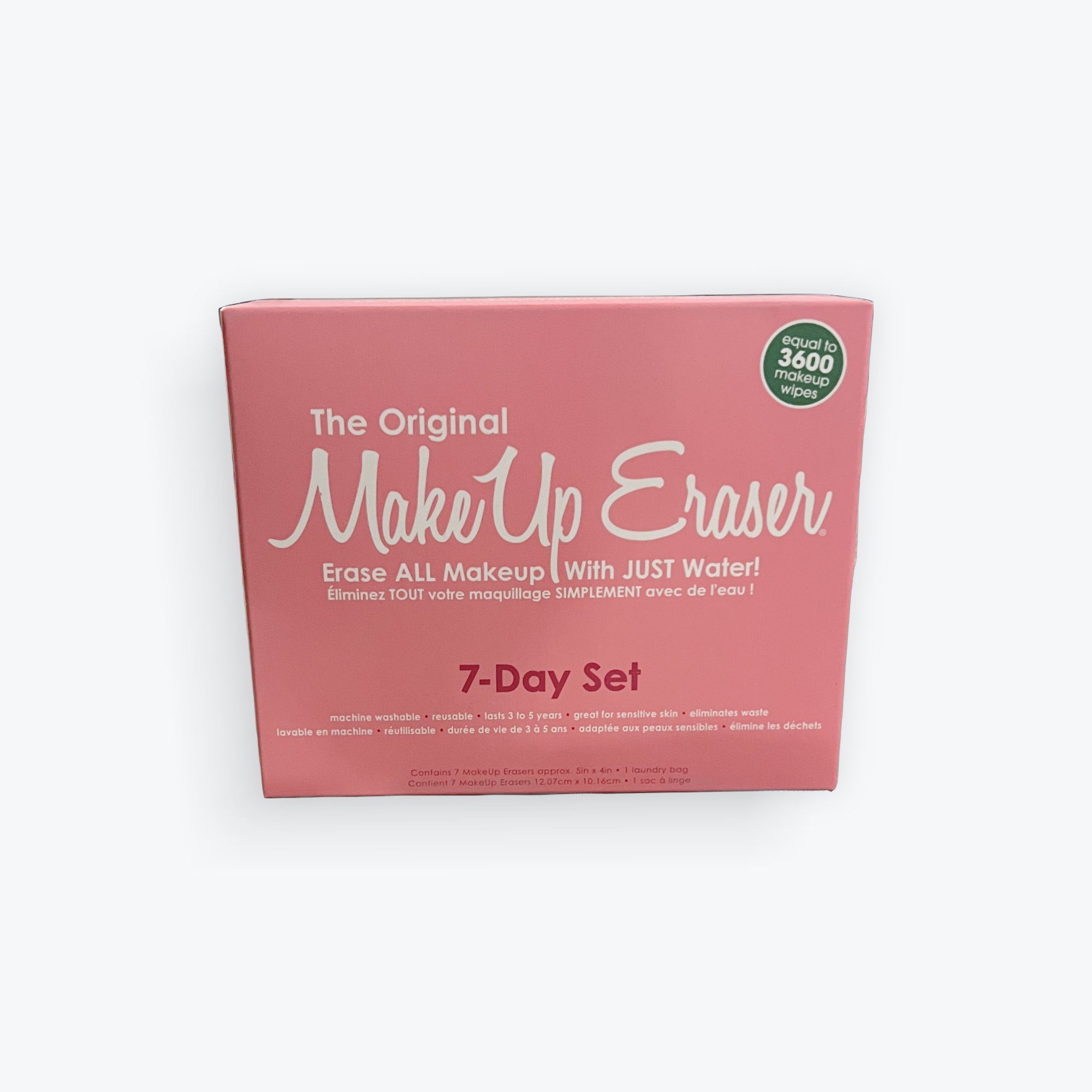 Makeup Eraser Pink 7 Day Set Cha Cha Beauty Bar